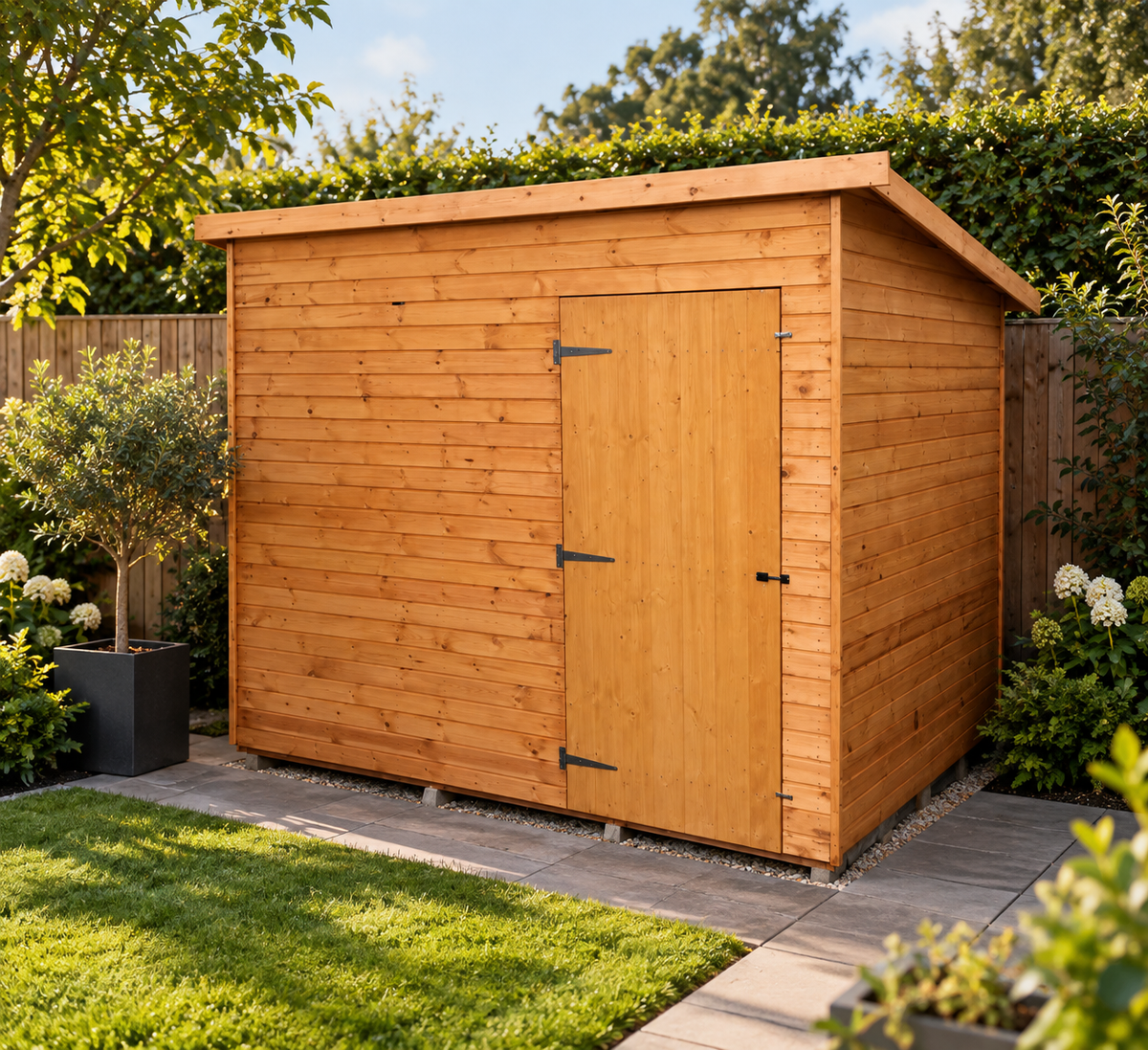 Standard Range Pent Shed by The Cheshire Shed Man | Cheshire