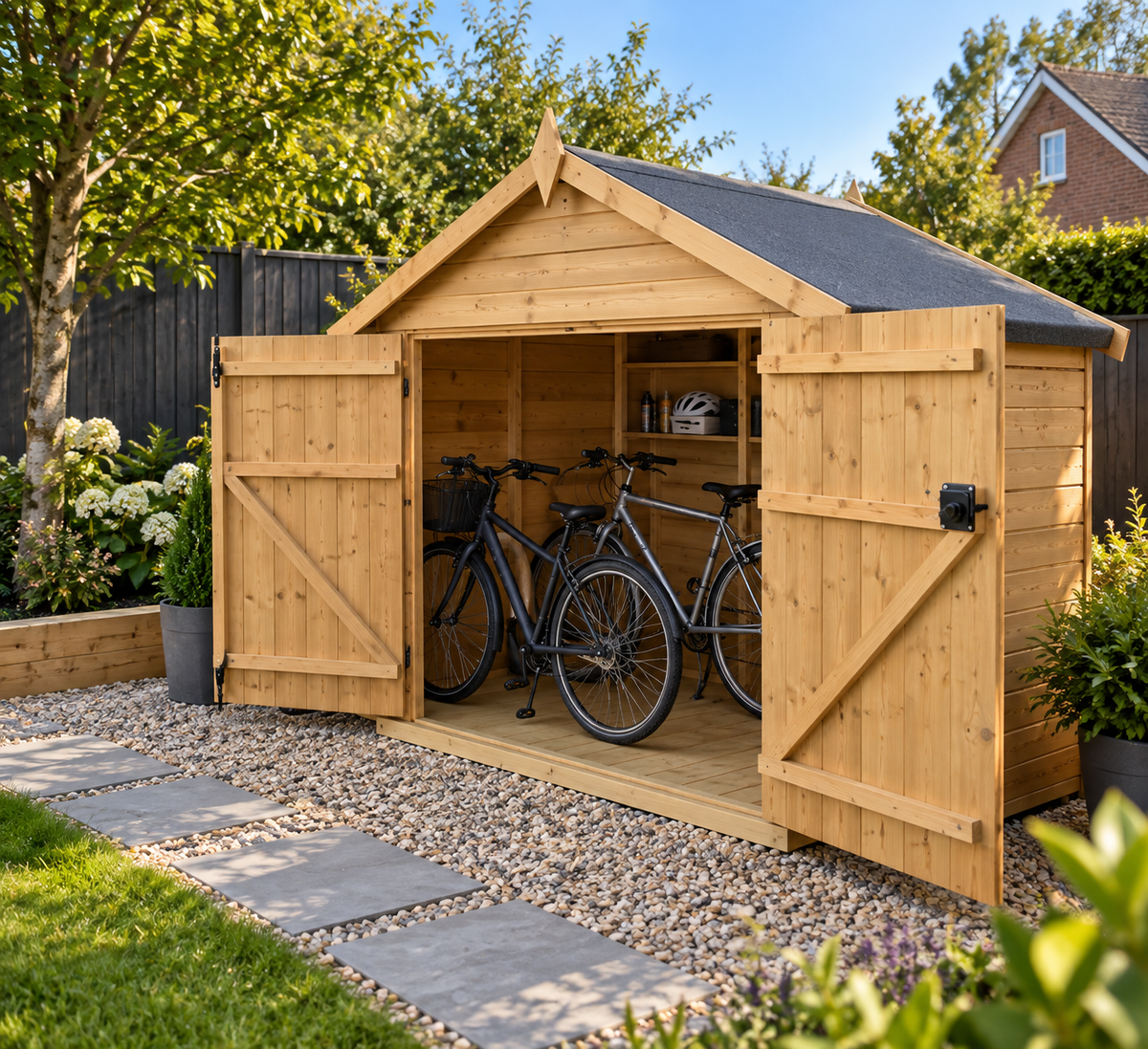 Bike Shed Tanalised by The Cheshire Shed Man | Cheshire